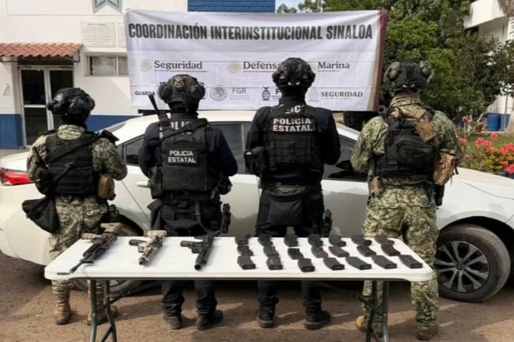 Localizan armas largas y autos con reporte de robo en Culiacán