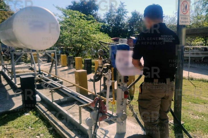Autoridades aseguran gasera clandestina en Palenque, Chiapas; hay 2 detenidos