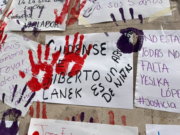 Policía Violeta llama a formalizar denuncias tras señalamientos durante manifestación del 8M en Monclova