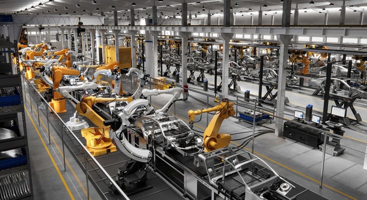 Producción industrial en México cae 1.1 % en enero: Inegi