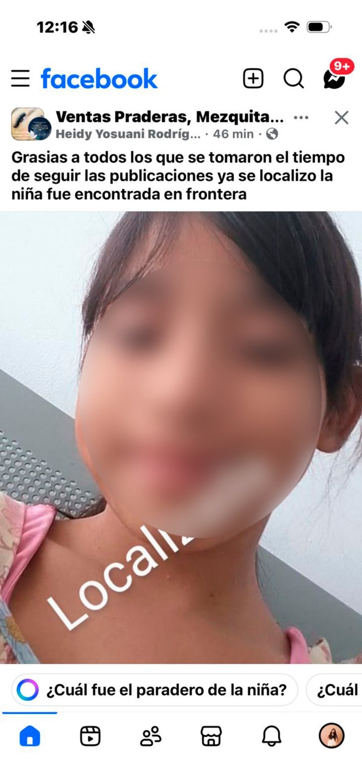 Localizan sanas a dos menores reportadas desaparecidas en Monclova