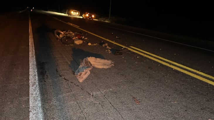 Motociclista pierde la vida tras derrapar en la Carretera Federal 57