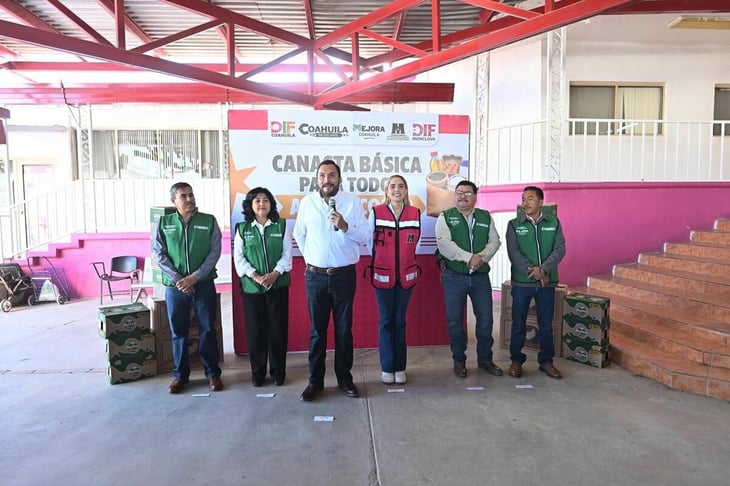 Arranca en Monclova el programa “Canasta Básica para Todos” con productos a bajo costo