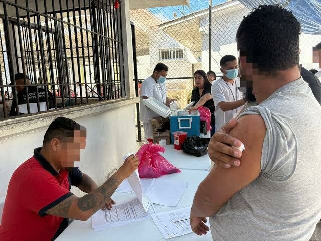 900 dosis contra sarampión aplicadas en CERESO de Monclova