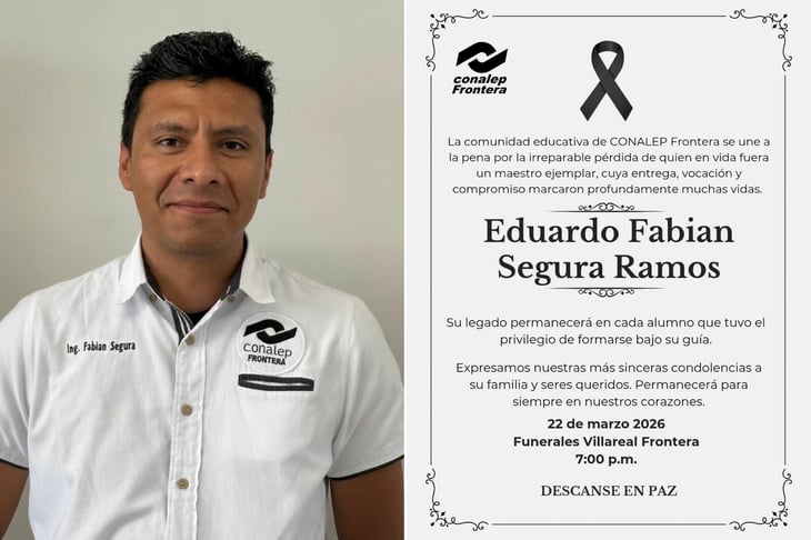 Adiós a un maestro que dejó huella, fallece Fabián Segura