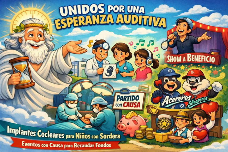 Caricatura editorial - Unidos por la Audición Infantil Eventos con Causa