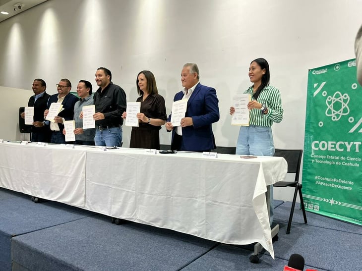 Autoridades firman carta de intención para fortalecer ciencia y tecnología en la Región Centro de Coahuila