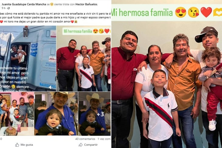 Viuda del trailero expresa dolor profundo y dedica emotivo mensaje tras su inesperada pérdida La muerte de un operador de tráiler la noche del martes