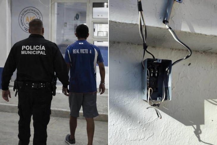 Cae 'El Tiko' tras robo a primaria de Frontera; dejó sin agua y luz a estudiantes