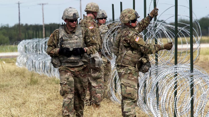 Tensión militar en Nogales por presencia de soldados de EEUU