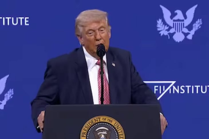 Trump recrea llamada con Sheinbaum sobre Golfo de América