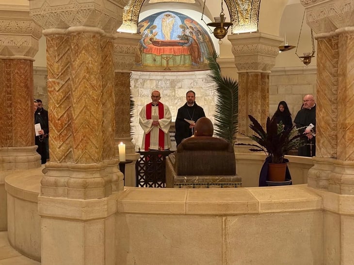 Policía israelí impide misa del Domingo de Ramos en Jerusalén