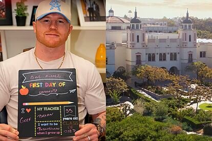 foto Canelo Álvarez se inscribe en la universidad y retoma sus estudios