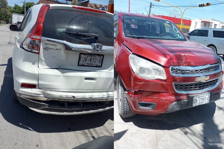 Choque por alcance deja cinco lesionados leves en avenida Colombia