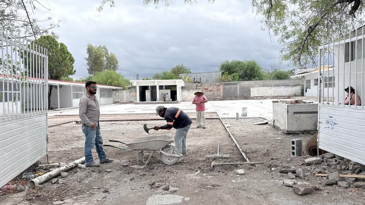 70% de avance en nuevas instalaciones de la Escuela Normal