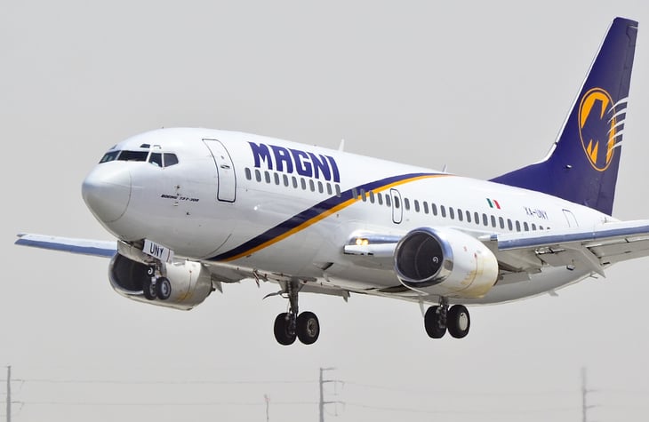 Aerolínea Magnicharters cancela vuelos por falla logística temporal
