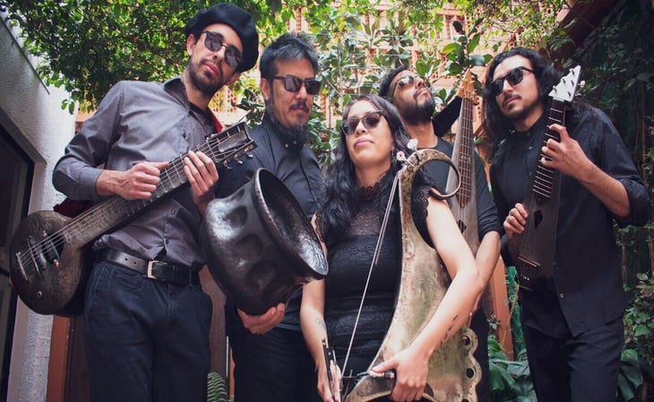 Cabezas de Cera, la banda mexicana que inventa sus instrumentos