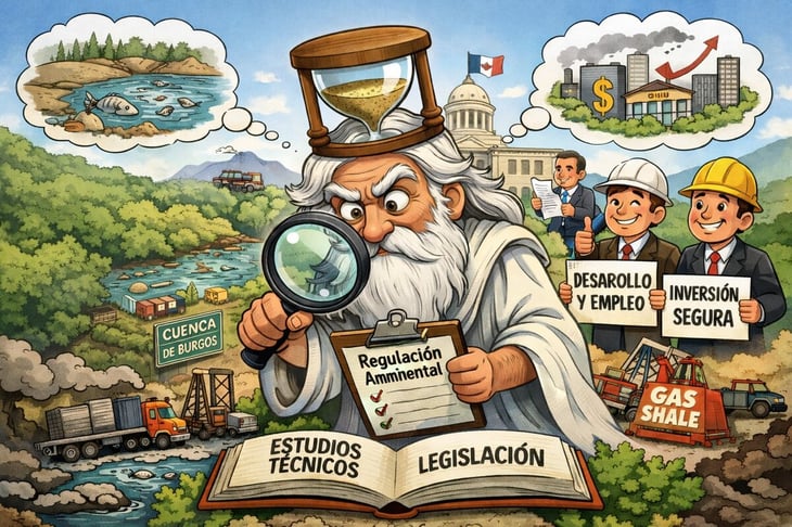 Caricatura Editorial... Legisladores buscan equilibrio entre inversión y medio ambiente