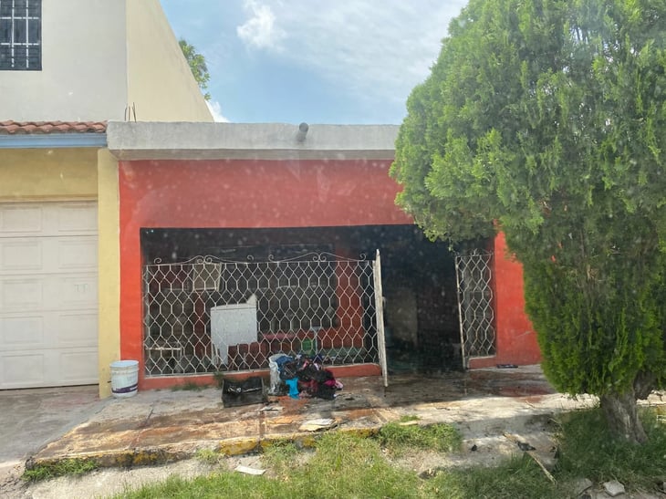 Cortocircuito desata incendio en vivienda de la colonia Occidental
