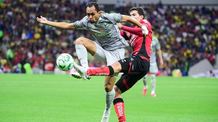 foto Atlas derrota 1-0 al América con gol de Alfonso González al 90+2'