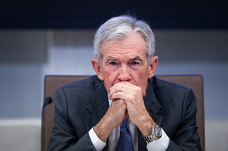 Powell lidera su última reunión en la Fed
