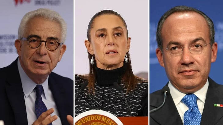 Sheinbaum acusa a Zedillo y Calderón de injerencismo de EU en México