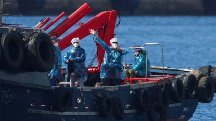 Evacúan en Tenerife al crucero MV Hondius por hantavirus