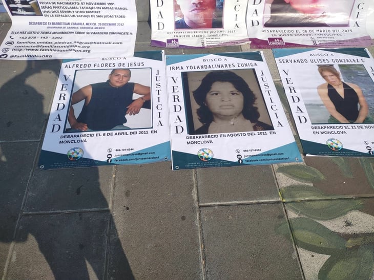 Las madres buscadoras de Monclova marchan en CDMX para exigir justicia y aparición de sus familiares