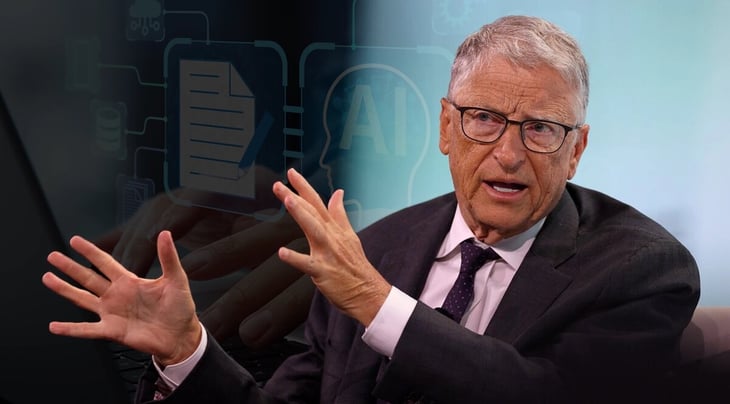 Bill Gates revela los empleos que sobrevivirán a la IA