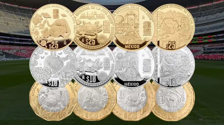 Monedas del Mundial 2026 sí podrán usarse para pagar