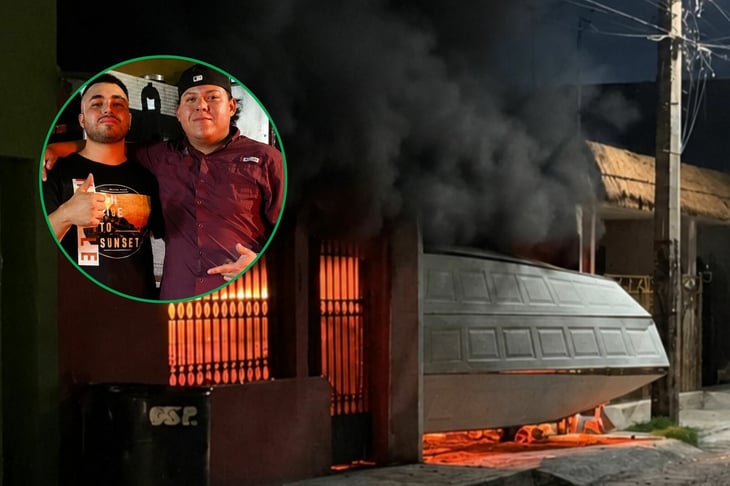 Jóvenes arriesgan su vida para rescatar a pareja de adultos mayores durante incendio en Monclova