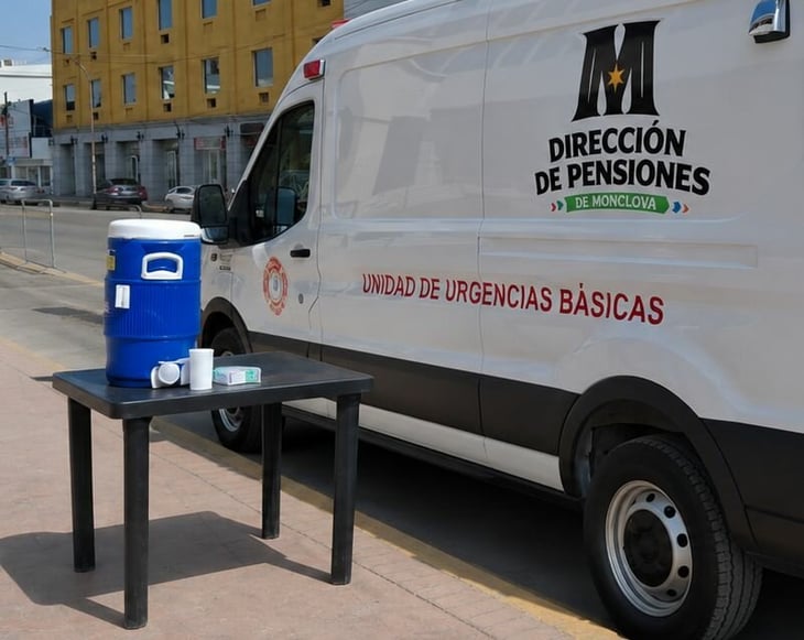 Instalan puntos de hidratación en Monclova ante intensa ola de calor