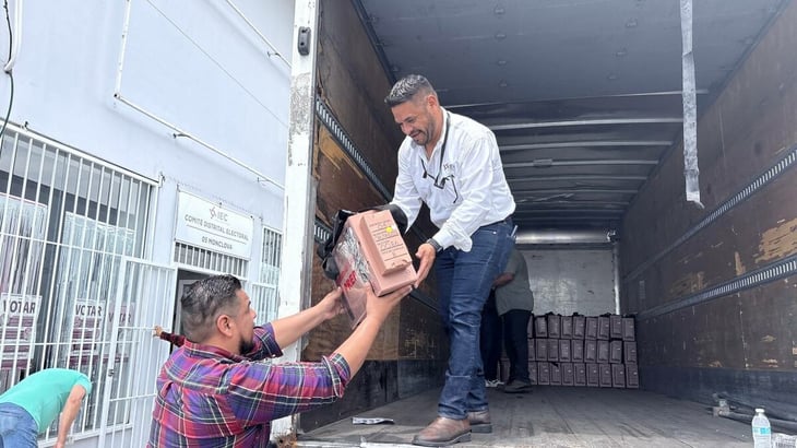 IEC Monclova recibe boletas para elecciones del 7 de junio