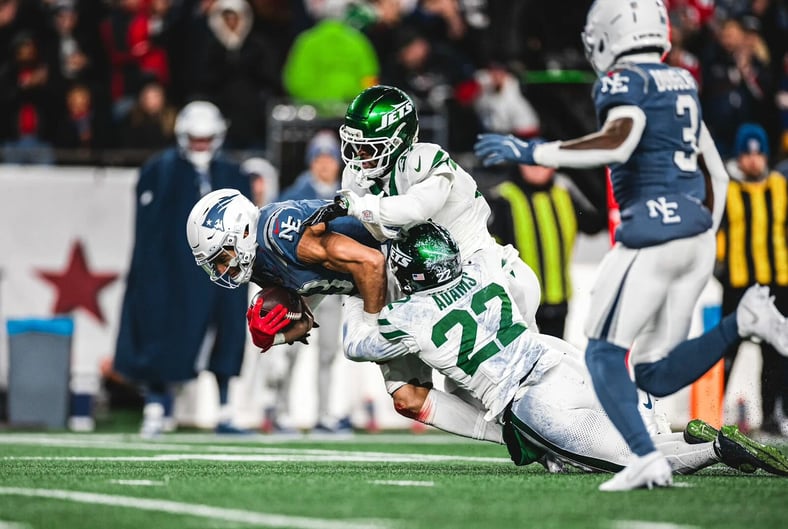 Patriots vencen a Jets y suman octava victoria consecutiva