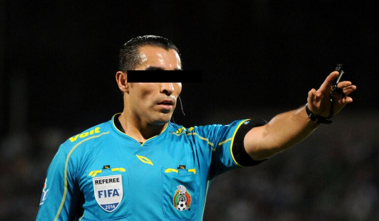 Exárbitro 'Chiquimarco' enfrenta audiencia por violencia familiar