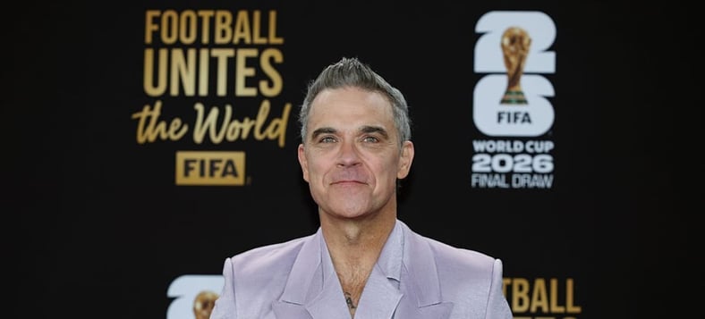 Robbie Williams presenta ‘Desire’, himno del Mundial 2026
