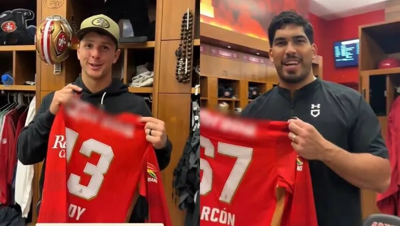 Jugadores de 49ers de la NFL envían apoyo a Toluca antes de la final