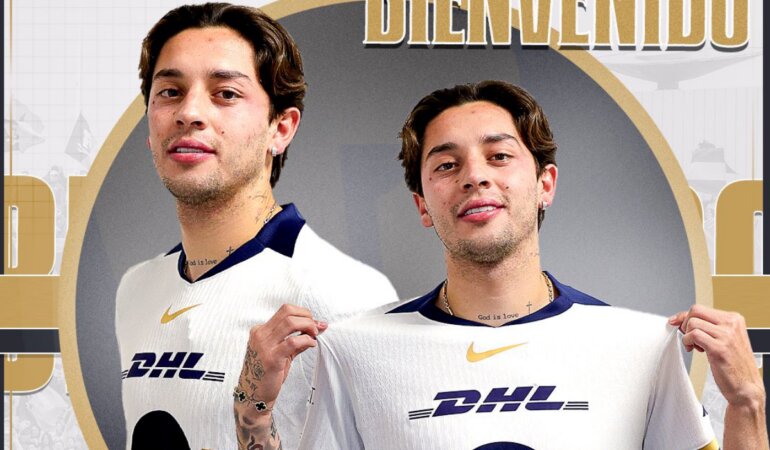 Pumas hace oficial el fichaje del mexicano Jordan Carrillo