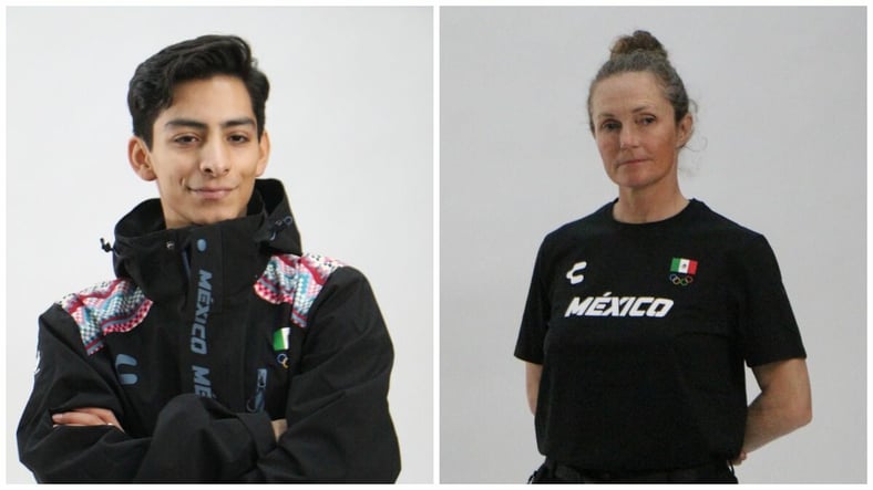 Donovan Carrillo y Sarah Schleper abanderarán a México en Milano Cortina 2026