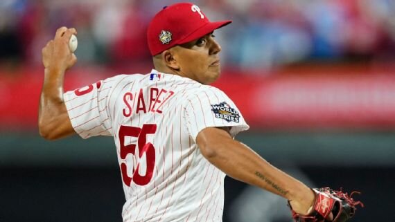 Lanzador venezolano Ranger Suárez acuerda con Boston Red Sox