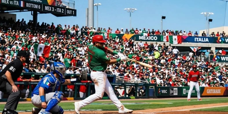 México define su futuro ante Italia en el Clásico Mundial de Beisbol 2026
