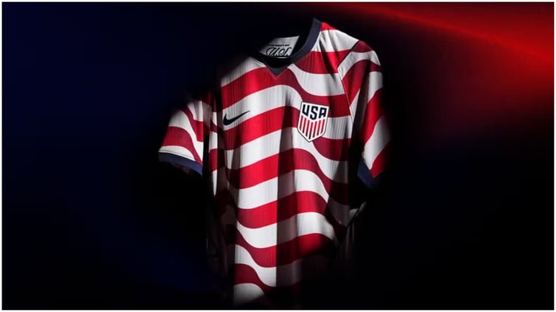 Estados Unidos presenta su jersey para el Mundial 2026 con diseño clásico y patriótico