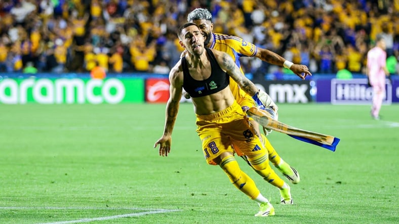 Gorriarán anota al 99' y Tigres sella su pase a cuartos de final del torneo continental