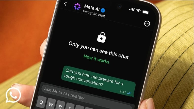 WhatsApp lanza chat incógnito con Meta AI para mayor privacidad