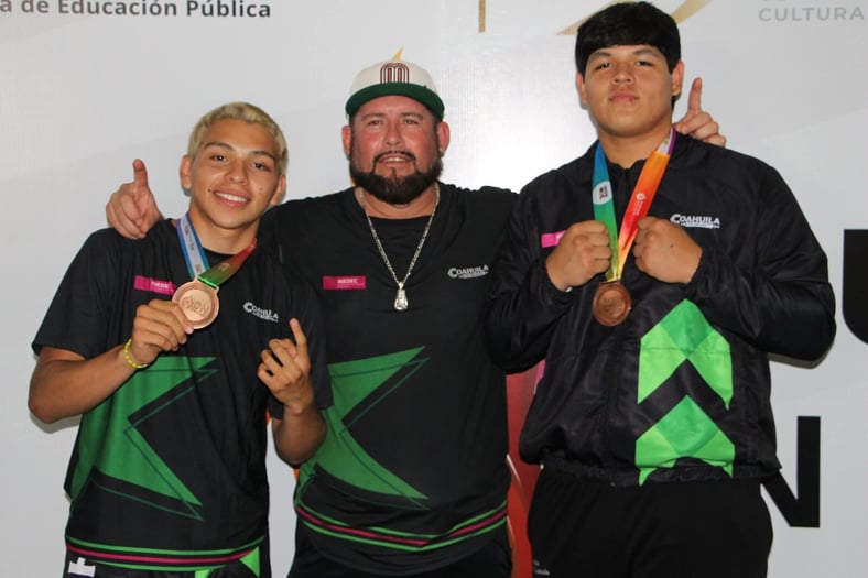 Boxeo de Coahuila cierra con 2 bronces en Olimpiada Nacional