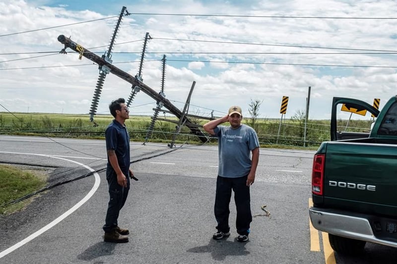 Los daños por el huracán 'Laura' en Estados Unidos