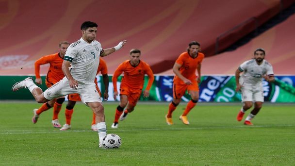 México derrotó a Holanda en Ámsterdam