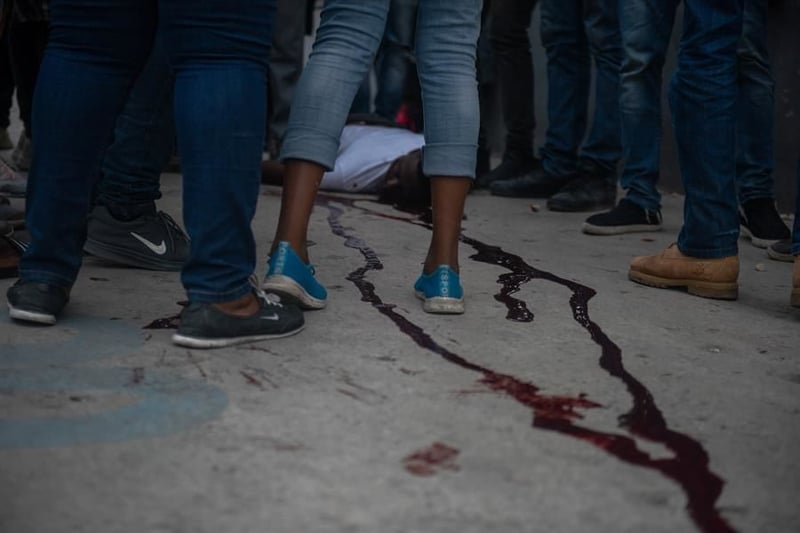 Protestas contra el presidente de Haití