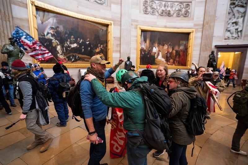 Asalto al Capitolio en Estados Unidos