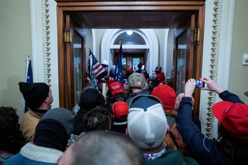 Asalto al Capitolio en Estados Unidos